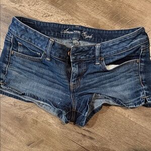 American Eagle Outfitters Dark Blue Jean Shorts